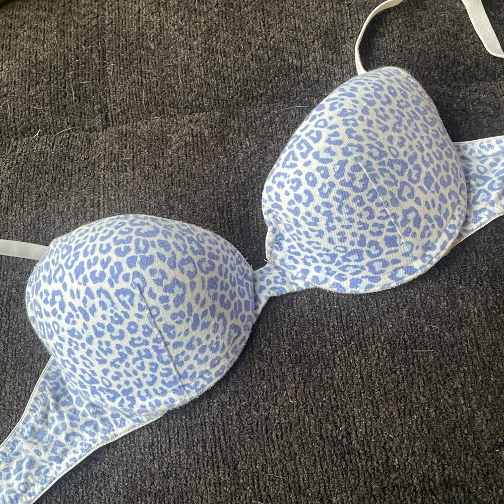 💙 Cheetah Print Push Up Bra